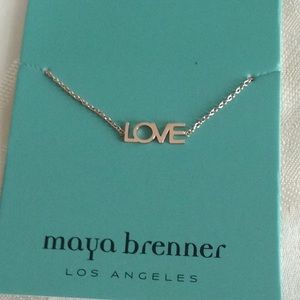 MAYA BRENNER Designs LOVE bracelet. Gold tone. NWT